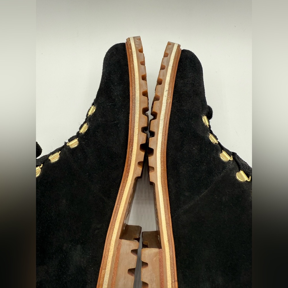 Eliana For Harris Black Women's Sports Suede Lace-Up Ankle Boots Size 11 - Picture 9 of 16